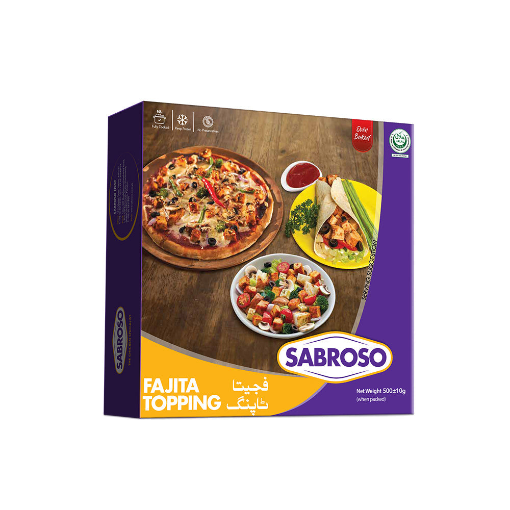 SABROSO FAJITA TOPPING 500 GM Default Title - MamasJan Grocery