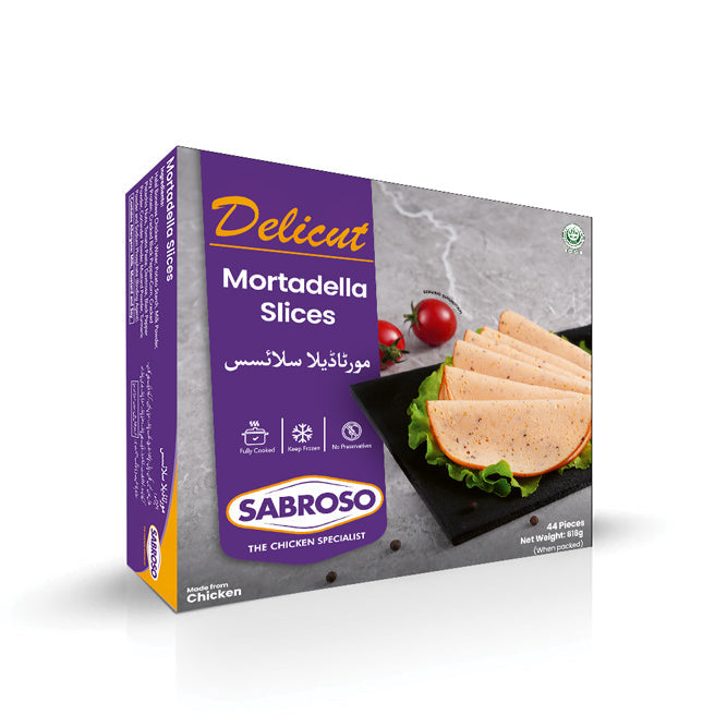 SABROSO MORTADELLA SLICES 616 GM Default Title - MamasJan Grocery Food