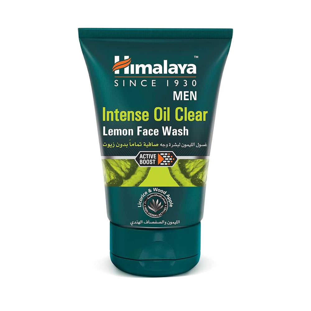 HIMALAYA INTENSE OIL CLEAR MENS FACE WASH 100ML Default Title - MamasJan skincare
