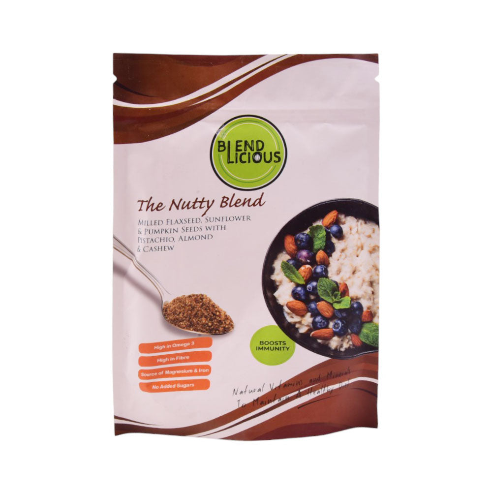 BLENDLICIOUS MILLED FLAXSEED PISTACHIO ALMOND & CASHEW 250 G Default Title - MamasJan GroceryFoods