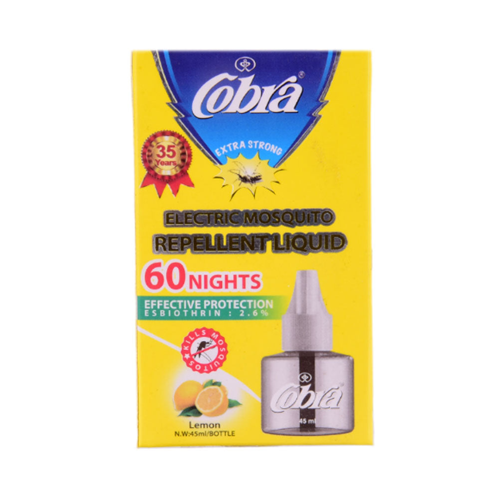 COBRA LIQUID REFILE LEMON 45 ML Default Title - MamasJan Grocery
