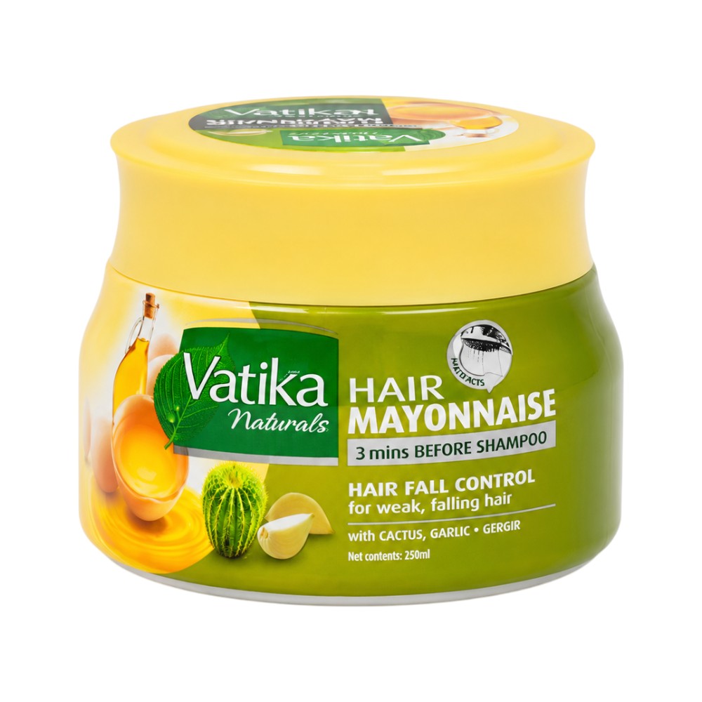 VATIKA NATURALS HAIR MAYONNAISE HAIR FALL CONTROL 250ML Default Title - MamasJan haircare