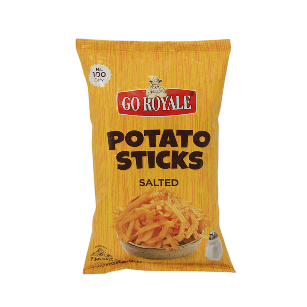 GO ROYALE POTATO STICKS SALTED 58 GM Default Title - MamasJan Grocery
