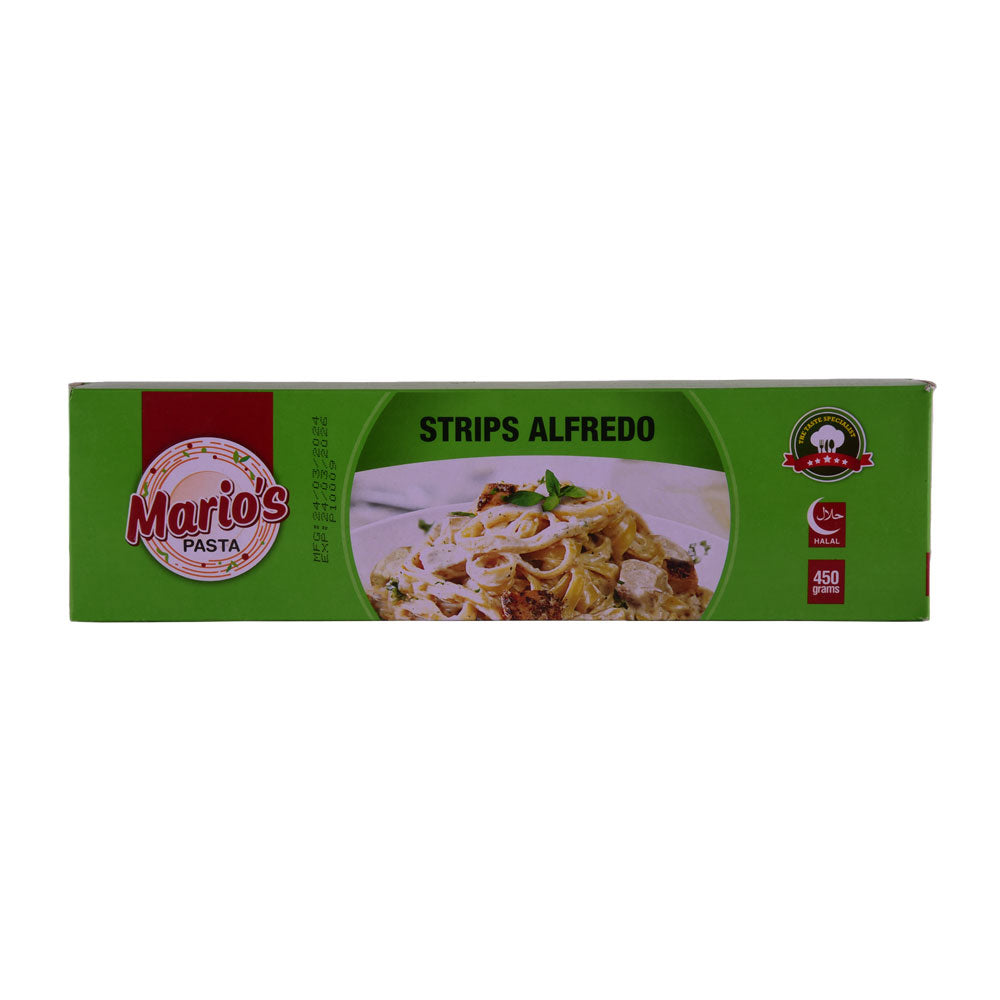 MARIOS STRIPS ALFREDO 450 GM Default Title - MamasJan Grocery