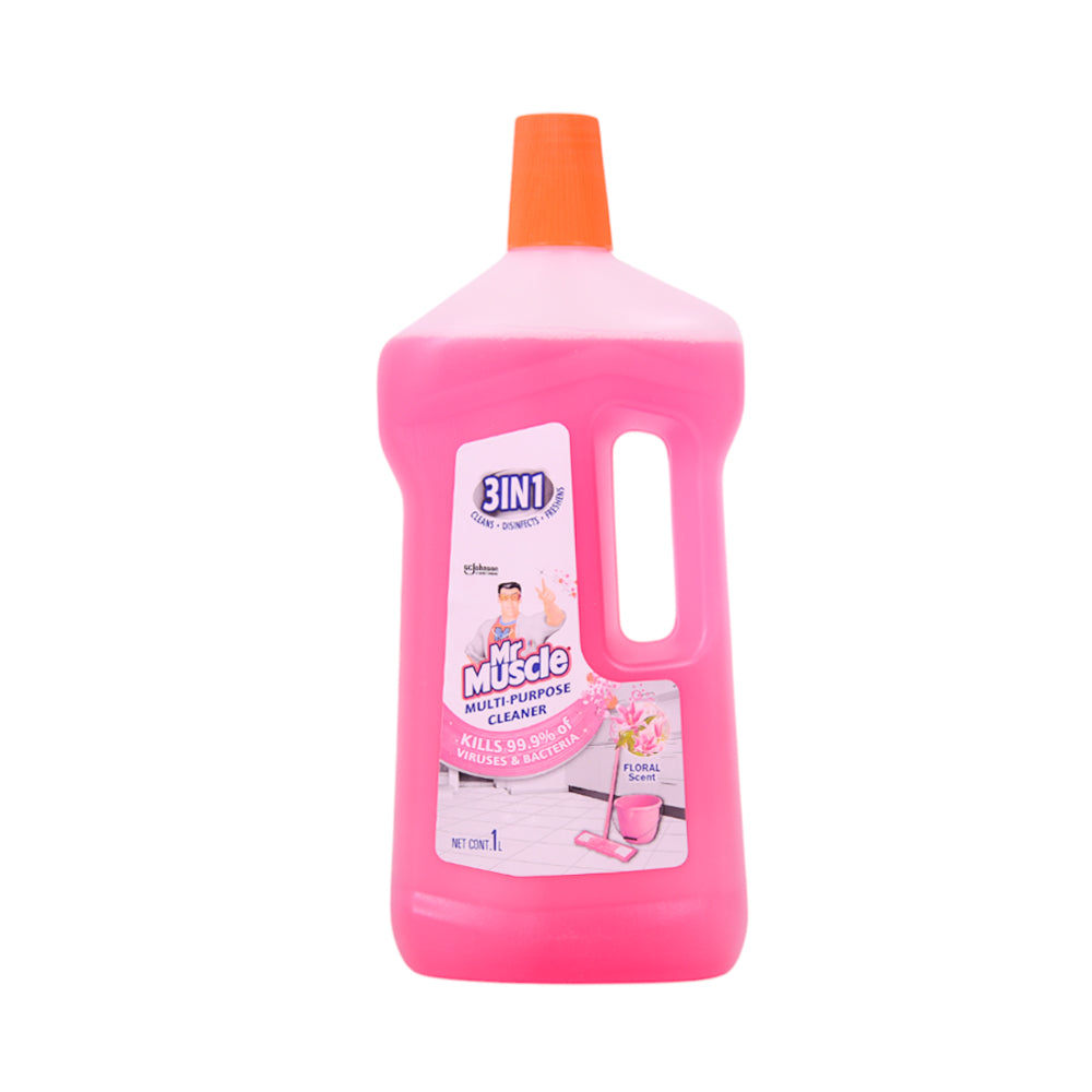 MR MUSCLE MULTI PURPOSE CLEANER FLORAL 1000 ML Default Title - MamasJan Grocery Nonfood