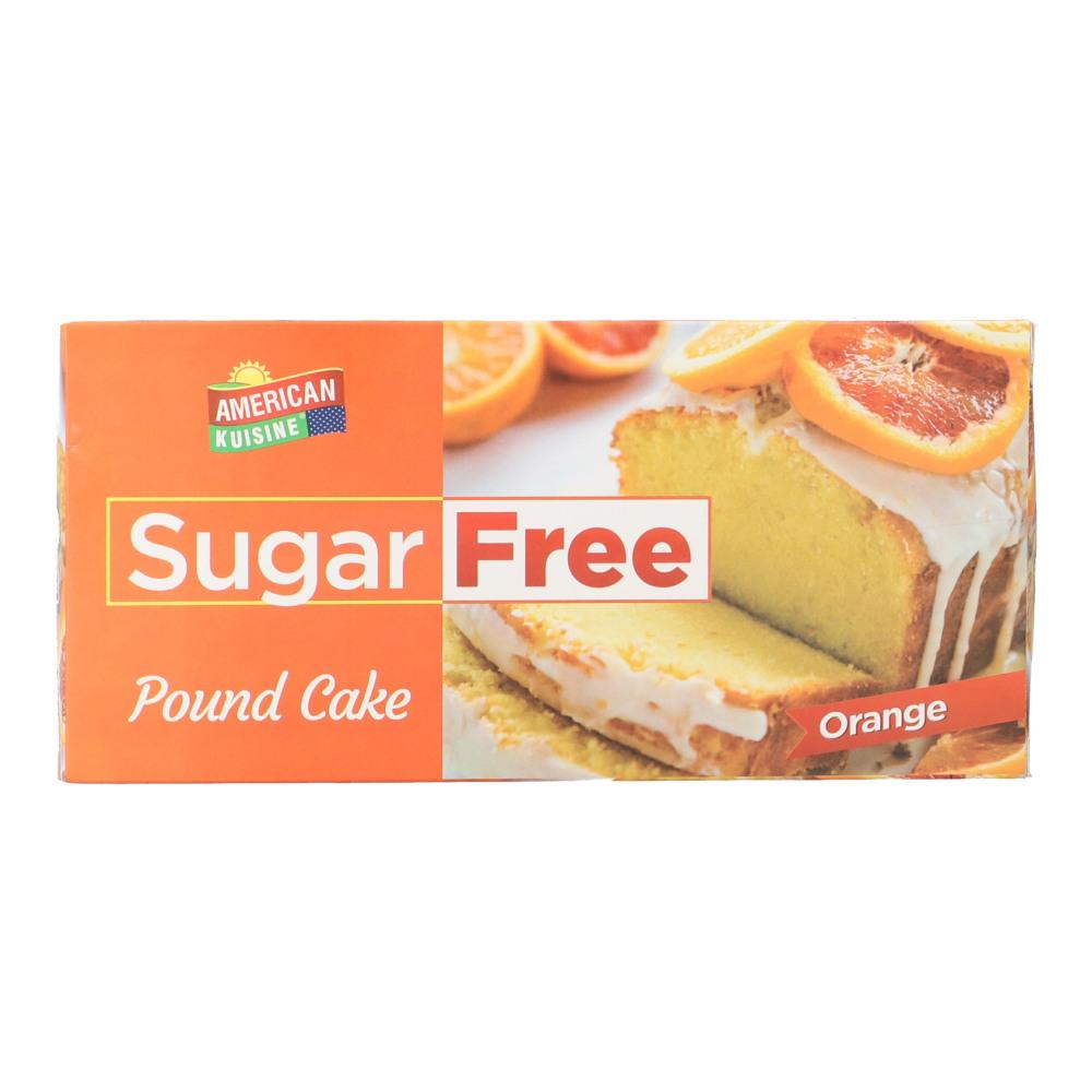 AMERICAN KUISINE SUGAR FREE POUND CAKE ORANGE 230GM Default Title - MamasJan Grocery