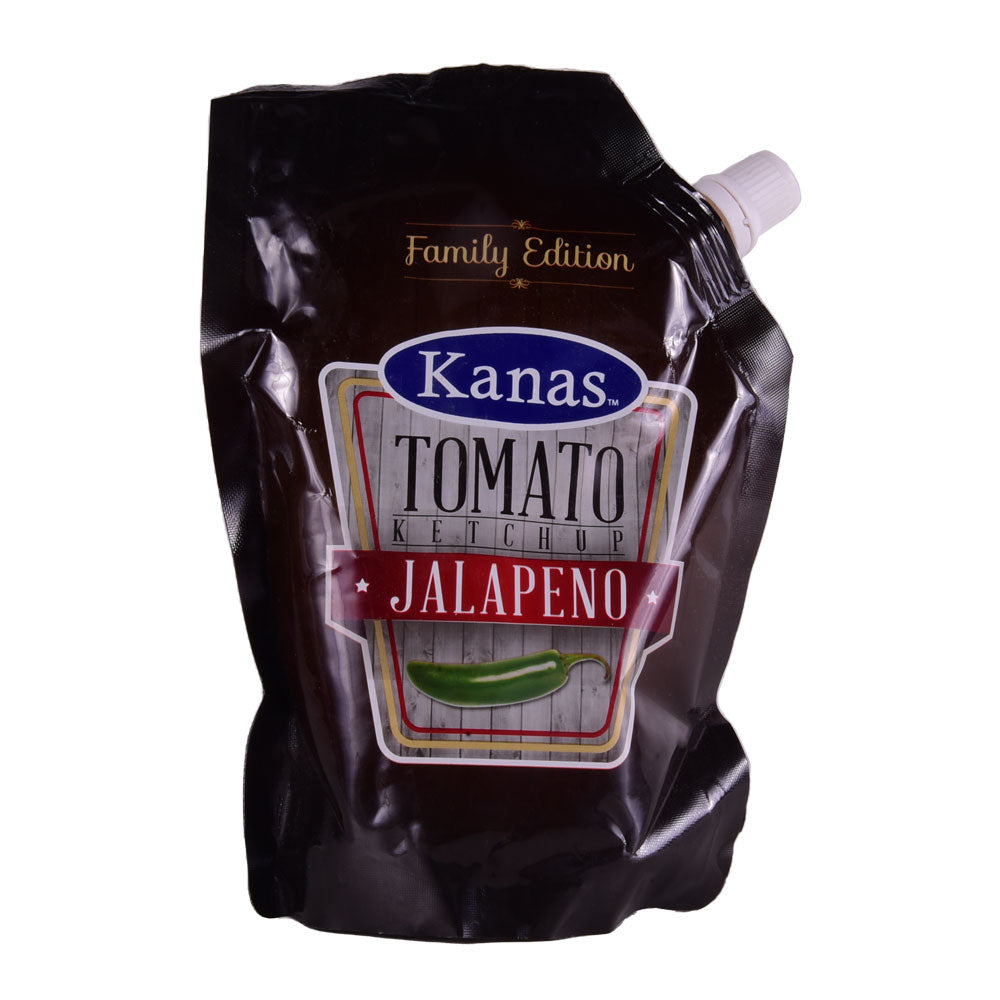 KANAS TOMATO KETCHUP JALAPENO POUCH 400 GM Default Title - MamasJan Grocery