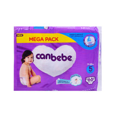 CANBEBE DIAPER JUNIOR 66 PCS MEGA PACK Default Title - MamasJan Grocery Nonfood