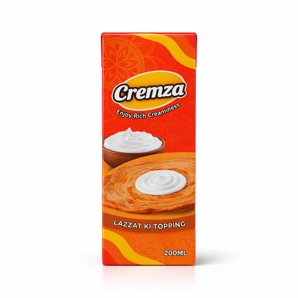 CREMZA TOPPING CREAM 200 ML Default Title - MamasJan Grocery Food