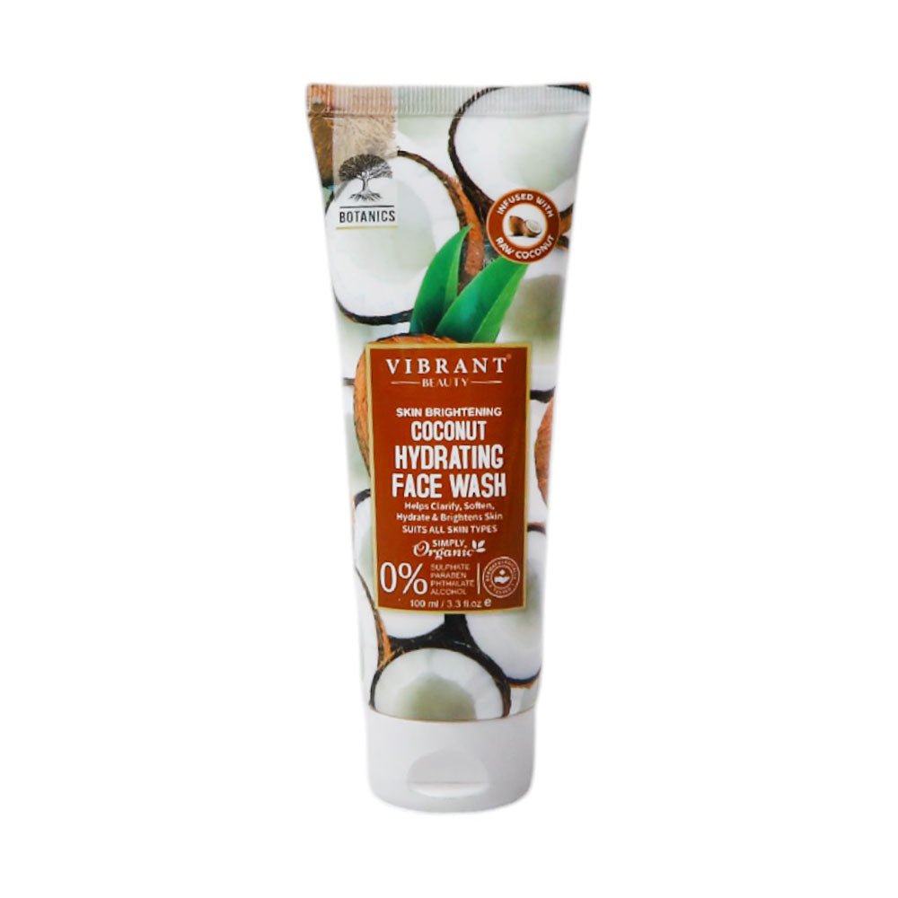 VIBRANT COCONUT HYDRATING FACE WASH 100 ML Default Title - MamasJan skincare