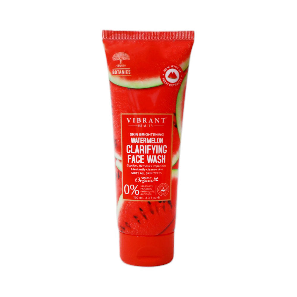 VIBRANT WATERMELON EXFOLIATING FACE WASH 100 ML Default Title - MamasJan skincare