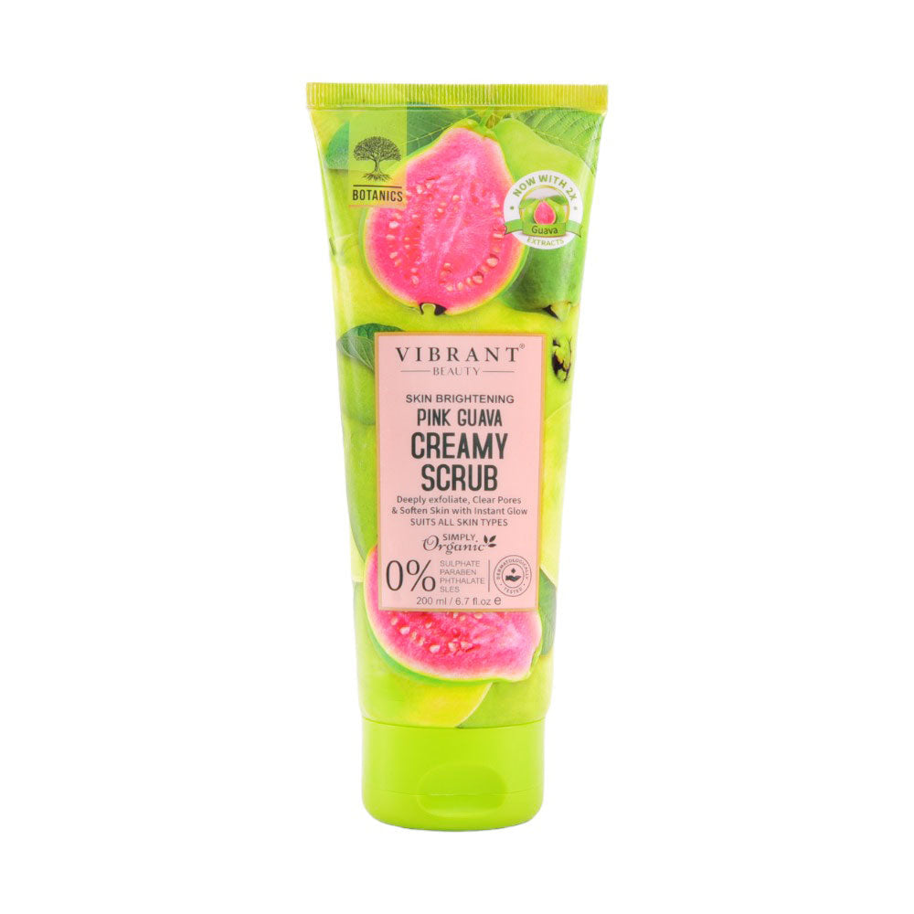 VIBRANT PINK GUAVA CREAMY SCRUB 200 ML Default Title - MamasJan skincare