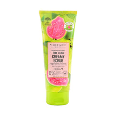 VIBRANT PINK GUAVA CREAMY SCRUB 200 ML Default Title - MamasJan skincare