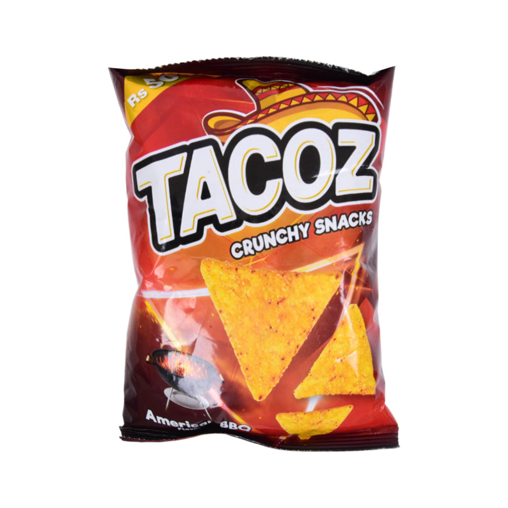 SHAHI TACOZ CRUNCHY SNACKS BBQ 45GM Default Title - MamasJan GroceryFoods