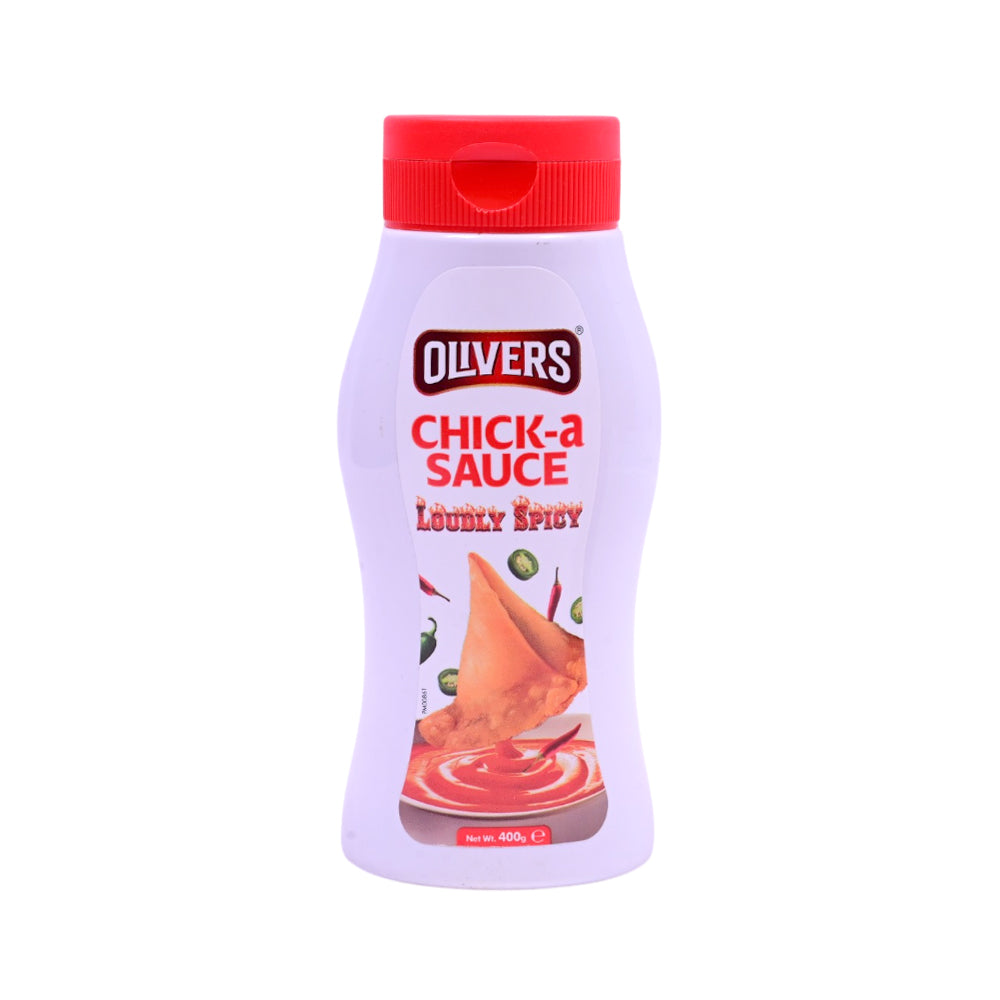 SWISS OLIVERS CHICK A SAUCE LOUDLY SPICY 400 GM Default Title - MamasJan GroceryFoods