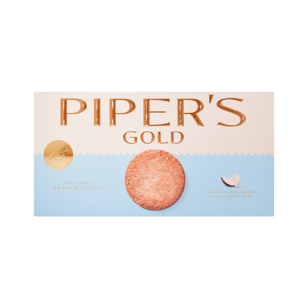 PIPERS GOLD BISCUIT COCONUT CRUNCH 80.1 GM Default Title - MamasJan GroceryFoods