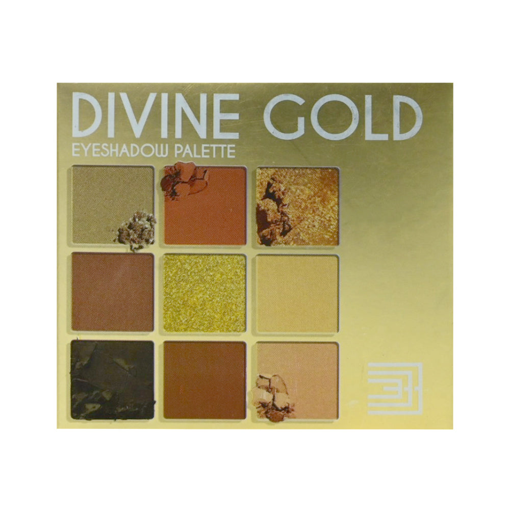 MUSARRAT MISBAH EYE SHADOW PALETTE DIVINE GOLD 14 GRAMS Default Title - MamasJan Makeup