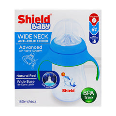 SHIELD FEEDER WIDE NECK 180ML WITH LOTION PROMO PACK Default Title - MamasJan Grocery Nonfood
