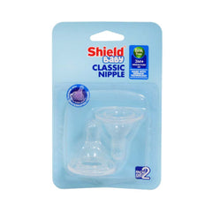 SHIELD CLASSIC NIPPLE 3M + MEDIUM FLOW 2 PC Default Title - MamasJan Grocery Non Foods