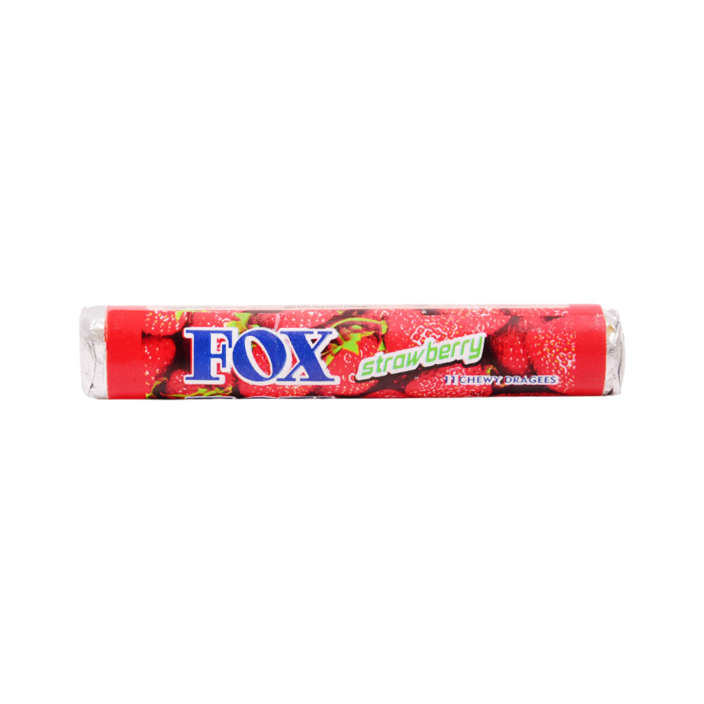 FOX CHEW STRAWBERRY 27.5 GM Default Title - MamasJan GroceryFoods