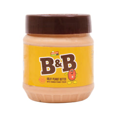B & B PEANUT MILKY PEANUT BUTTER SPREAD 350 GM Default Title - MamasJan GroceryFoods