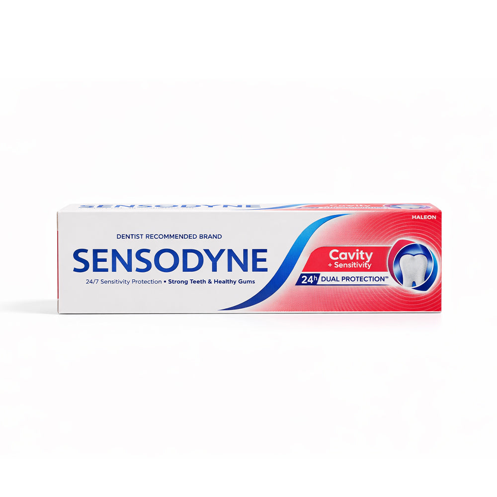 SENSODYNE TOOTH PASTE CAVITY + SENSITIVITY 70GMS Default Title - MamasJan Grocery Non Foods