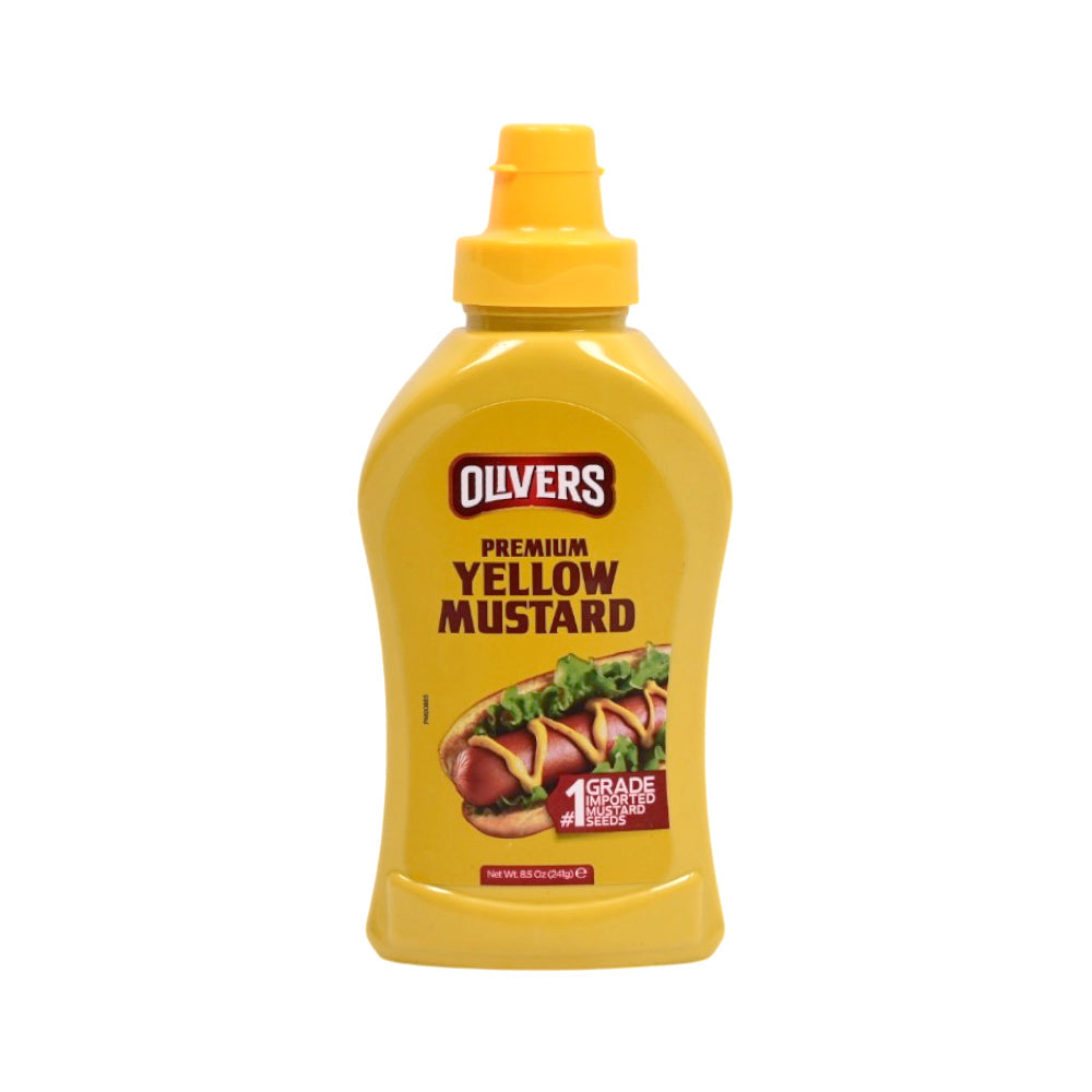 SWISS OLIVERS PREMIUM YELLOW MUSTARD 241 GM Default Title - MamasJan Grocery Food