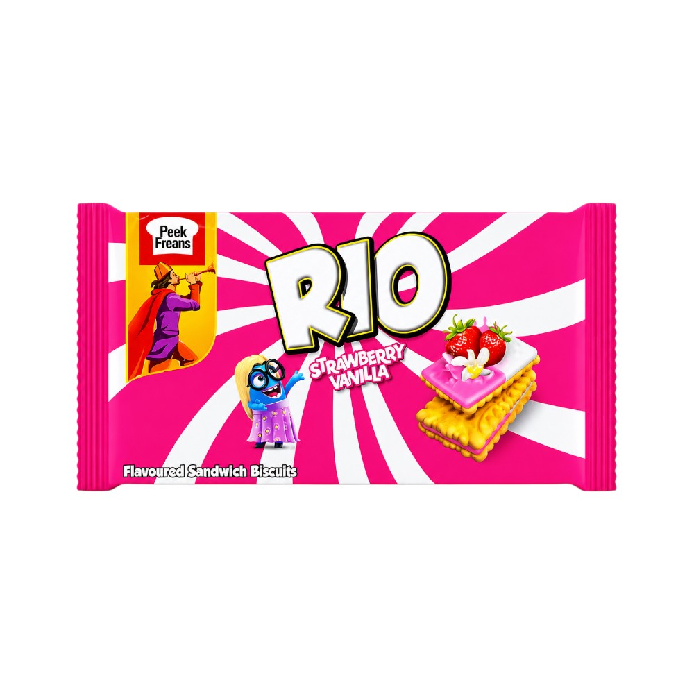 PEEK FREANS RIO STRAWBERRY VANILLA HR 63 GM Default Title - MamasJan Grocery Food