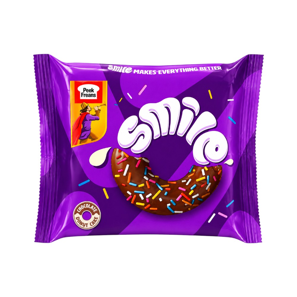 PEEK FREANS SMILE CHOCOLATE DONUT CAKE 39 GM Default Title - MamasJan Grocery Food