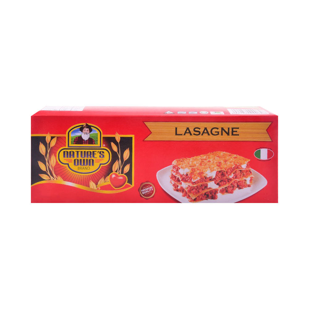 NATURES OWN BRAND PASTA LASAGNE 400 GM Default Title - MamasJan Grocery