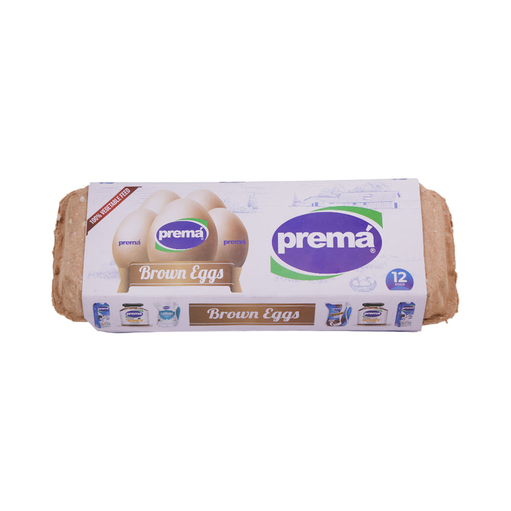 PREMA BROWN EGGS 12PCS Default Title - MamasJan Grocery Food