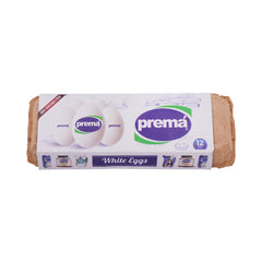 PREMA WHITE EGGS 12PCS Default Title - MamasJan Grocery Food