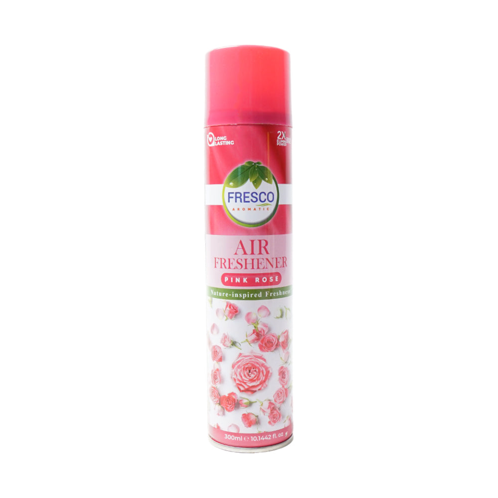 FRESCO AIR FRESHENER PINK ROSE 300 ML Default Title - MamasJan Grocery Nonfood