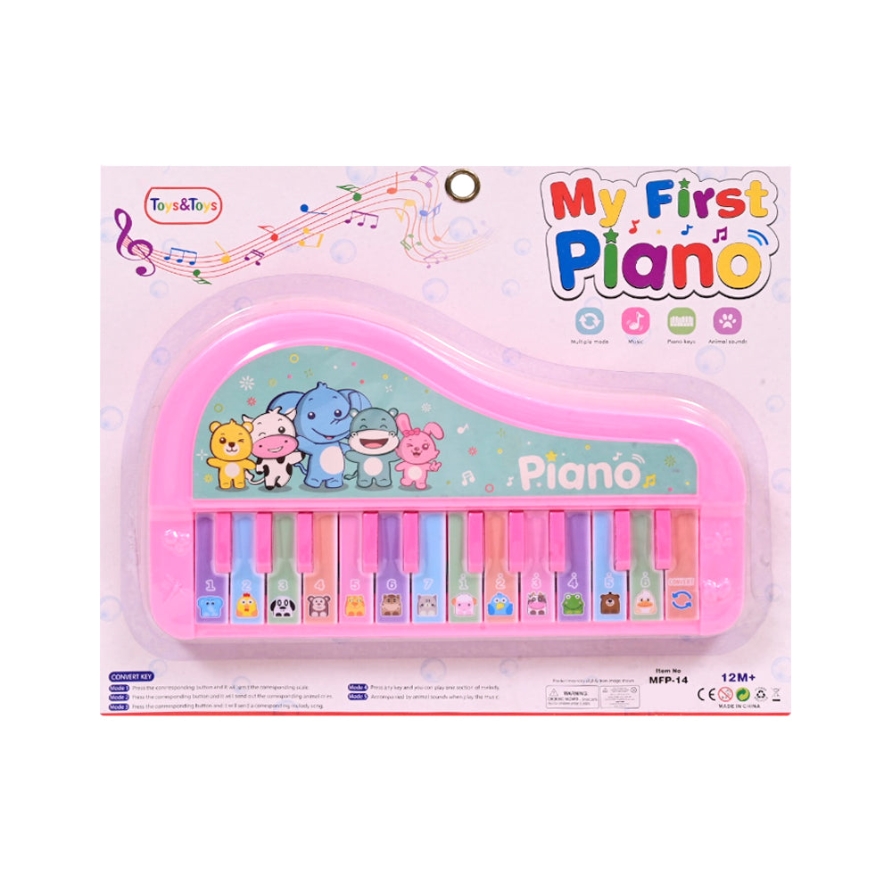 MFP-14 MUSICAL CARTOON PIANO A.I Default Title - MamasJan Toys