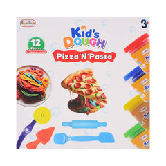 TKD-25 PIZA N PASTA PLAYDOUGH 12PC A.I Default Title - MamasJan Toys