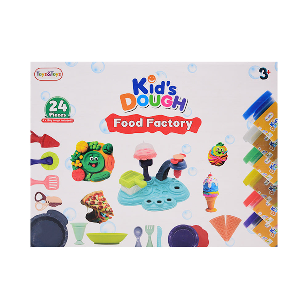 TKD-28 SHAPES MACHINE PLAYDOUGH 24PC A.I Default Title - MamasJan Toys