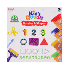 TKD-24 NUMBER N SHAPES PLAYDOUGH 23PC A.I Default Title - MamasJan Toys
