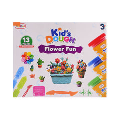 TKD-06 FLOWER FUN PLAYDOUGH 13PC A.I Default Title - MamasJan Toys