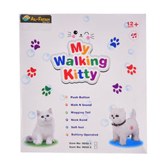 96004-1 MY WALKING KITTY MIX COLOR Default Title - MamasJan Toys