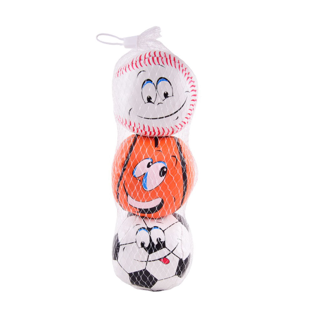 SB-01 BABY SOFT BALL 3PC Default Title - MamasJan Toys