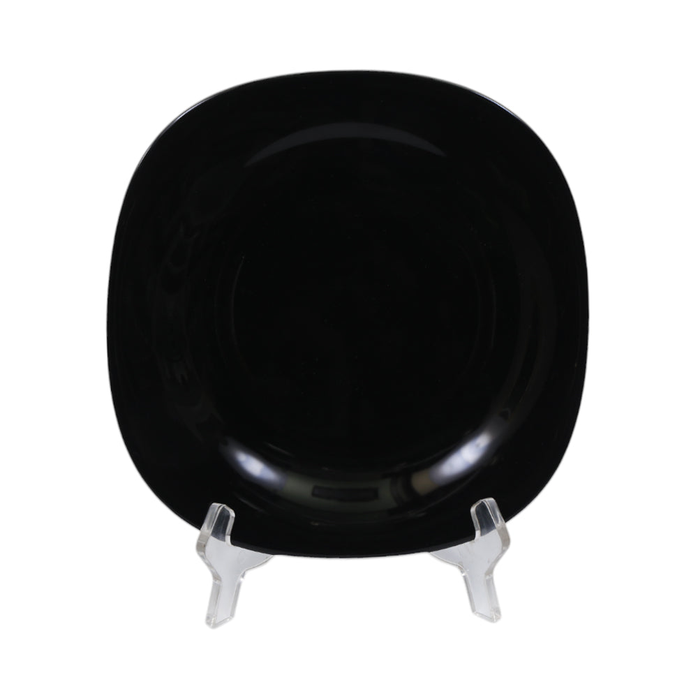 PLATE QUARTER SQUARE TABLE TOP ELITE BLACK BMFP85T Default Title - MamasJan Crockery