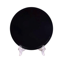 PLATE QUARTER TABLE TOP RHINO BLACK BZBP80T Default Title - MamasJan Crockery
