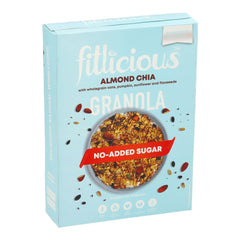 FITLICIOUS ALMOND CHIA GRANOLA 300 GM Default Title - MamasJan Grocery Food