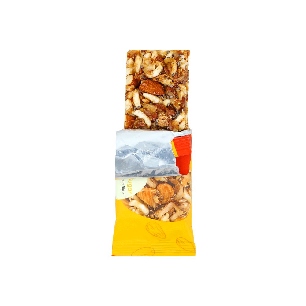 FITLICIOUS CHIA ALMOND NUT BAR Default Title - MamasJan Grocery Food