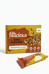 FITLICIOUS CHIA ALMOND NUT BAR 4PCS PACK Default Title - MamasJan Grocery Food