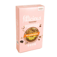 FITLICIOUS COCOA DATE PORRIDGE 90 GM Default Title - MamasJan Grocery Food