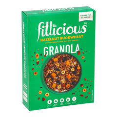 FITLICIOUS HAZELNUT CHERRY GRANOLA 300 GM Default Title - MamasJan Grocery Food