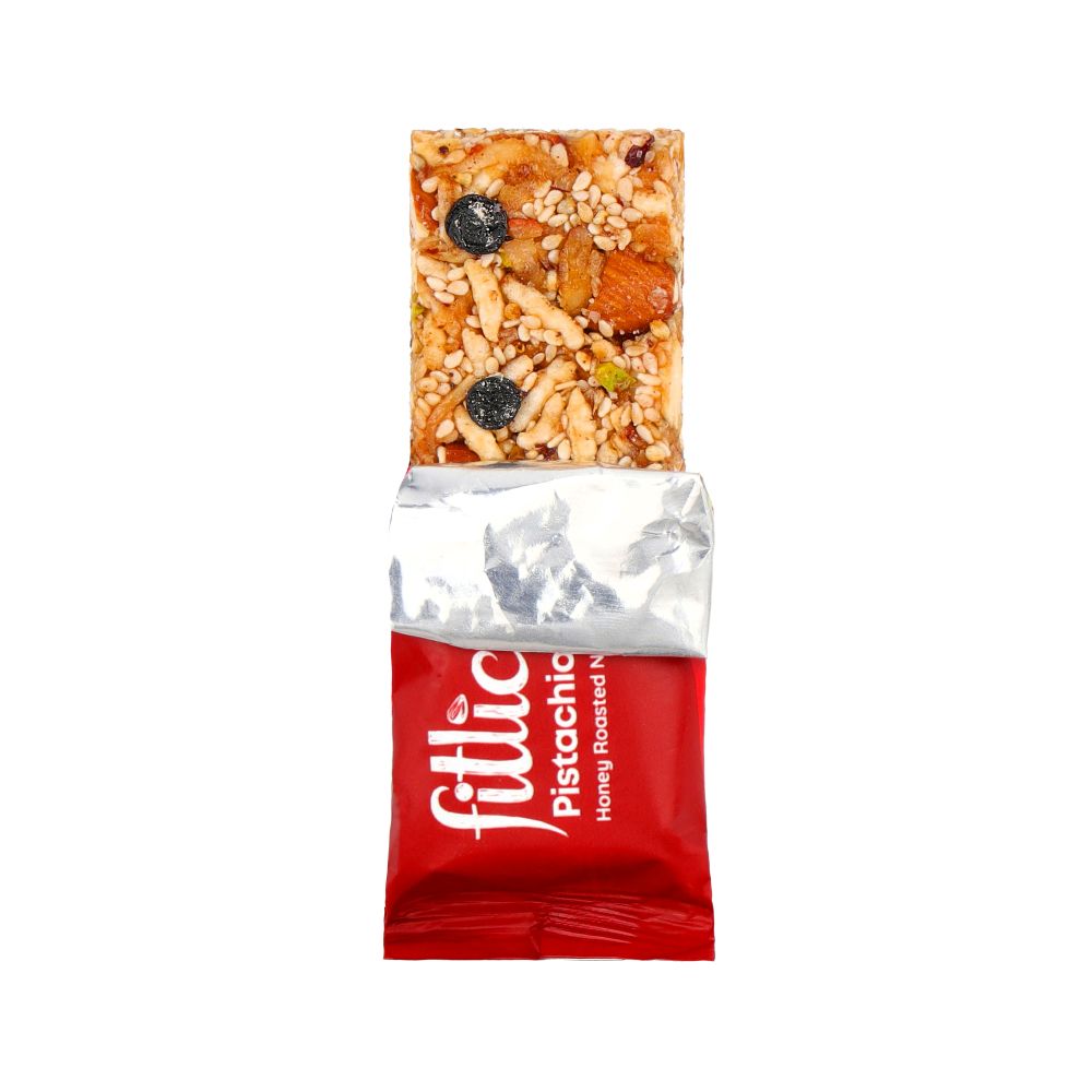 FITLICIOUS PISTACHIO BERRY NUT BAR Default Title - MamasJan Grocery Food