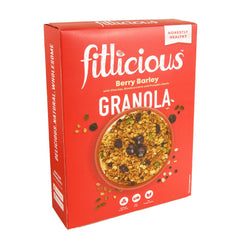 FITLICIOUS BERRY BARLEY GRANOLA 300 GM Default Title - MamasJan Grocery Food