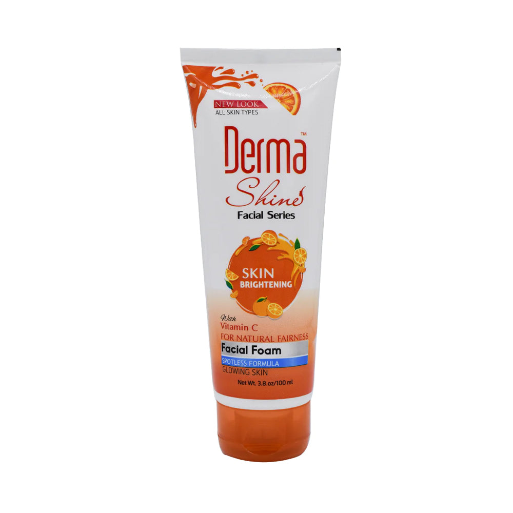 DERMA SHINE VITAMIN C FACIAL FOAM 100ML Default Title - MamasJan skincare